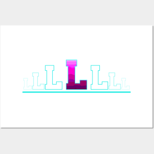 Letter L Posters and Art